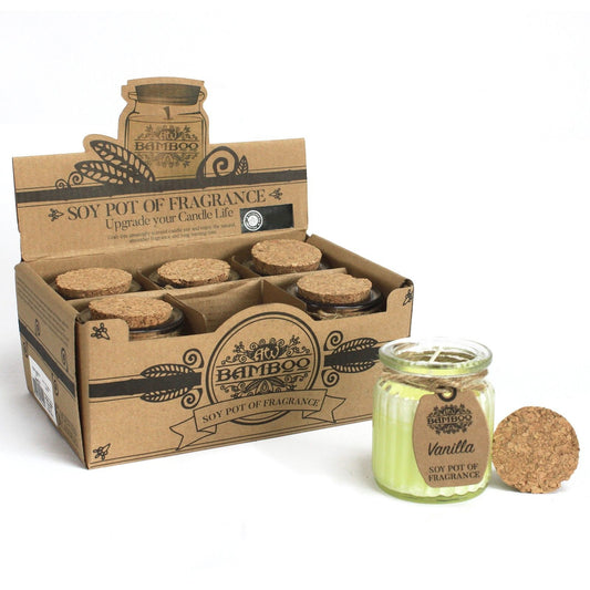 Vanille Soja Duftkerze im Topf
