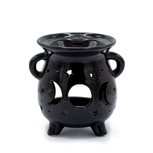 Caildren Duftlampe - Mondphase - Schwarz