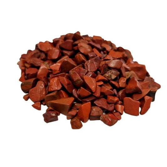 Rote Jaspis Edelstein Chips Großpackung 1KG