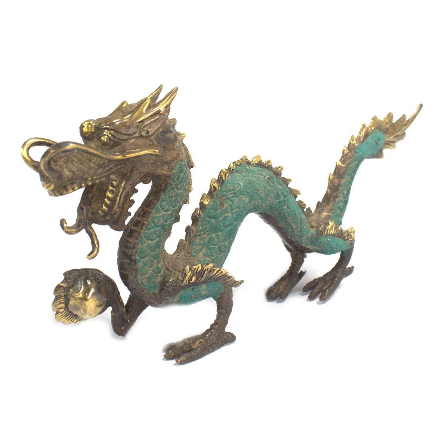 Fengshui Medaillon Drache Mit Ball 27cm