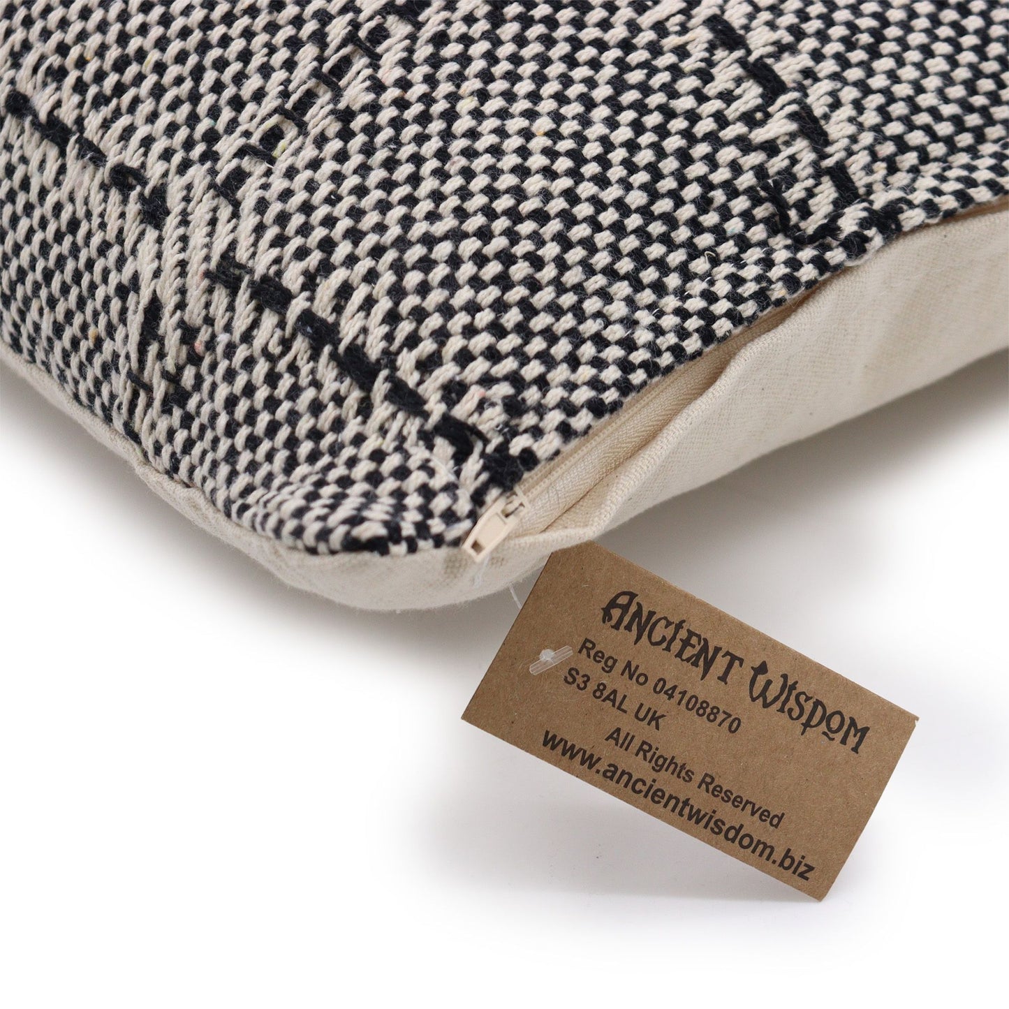 Klassischer Kissenbezug - Quadrate Grau - 40x40cm