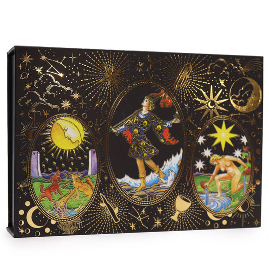 Goldfolie Tarotset - Lass Die Magie Beginnen - Geschenkset