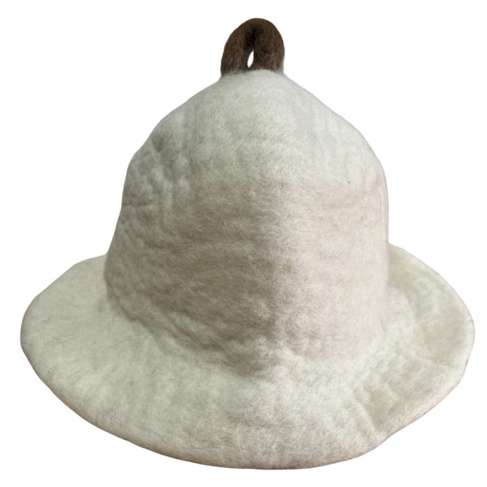 Filzhut Für Sauna - Natur