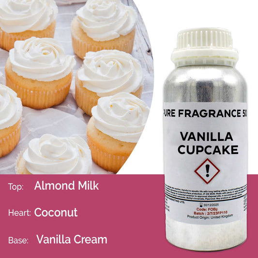 Vanille Cupcake Reine Parfümöl 500ml