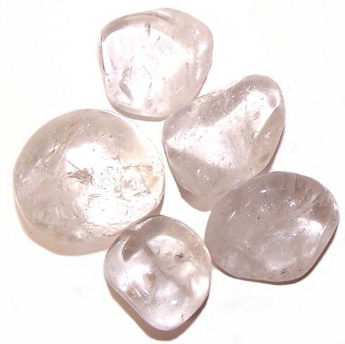 Packung Mit 24 L Tumbled Steinen - Bergkristall