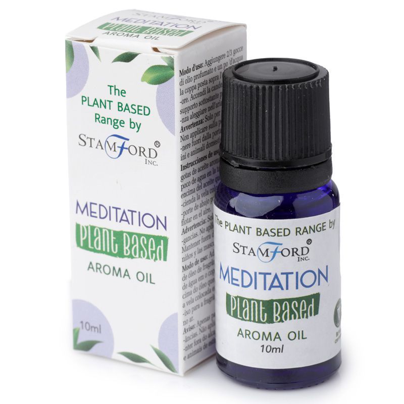 Pflanzenbasiertes Aromaöl für Meditation