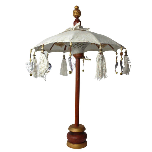 Bali Wohnkultur Sonnenschirm - Leinwand - Natur - 40cm