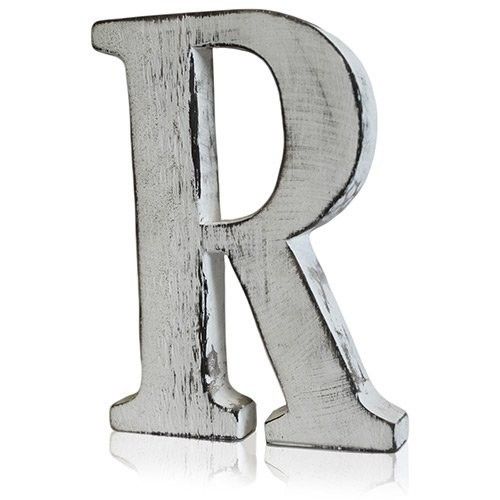 Shabby Chic Buchstabe R