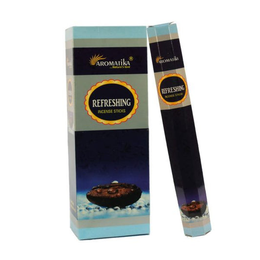 Aromatika Premium Räucherstäbchen Erfrischend Natürliche Masala Räucherstäbchen aus Indien
