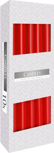 Roten Spitzkerzen für Atmosphärisches Licht