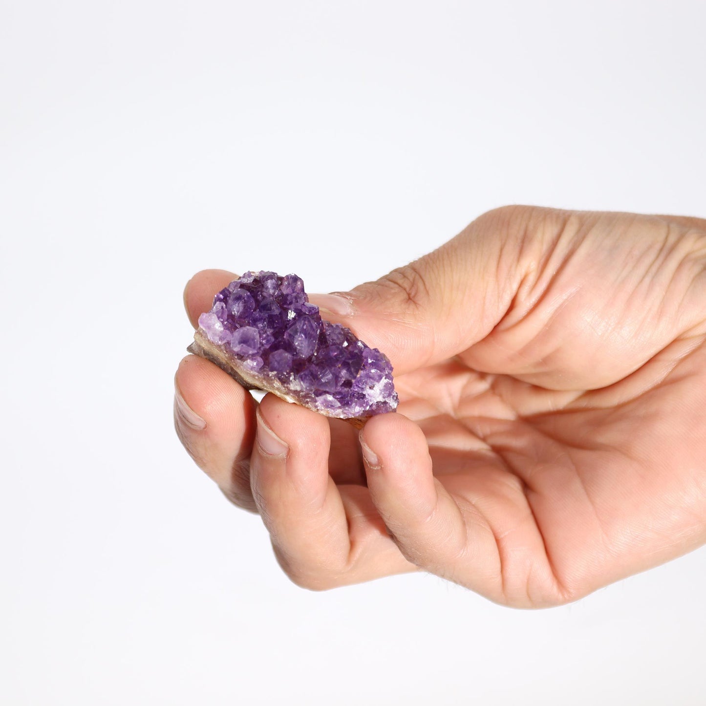 Kleine Natürliche Hochwertige Amethyst Cluster Ungefähr 3-8cm