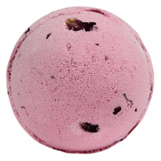 Rose Und Blüten Badebombe Mit Shea Butter Und Beruhigendem Rosenduft