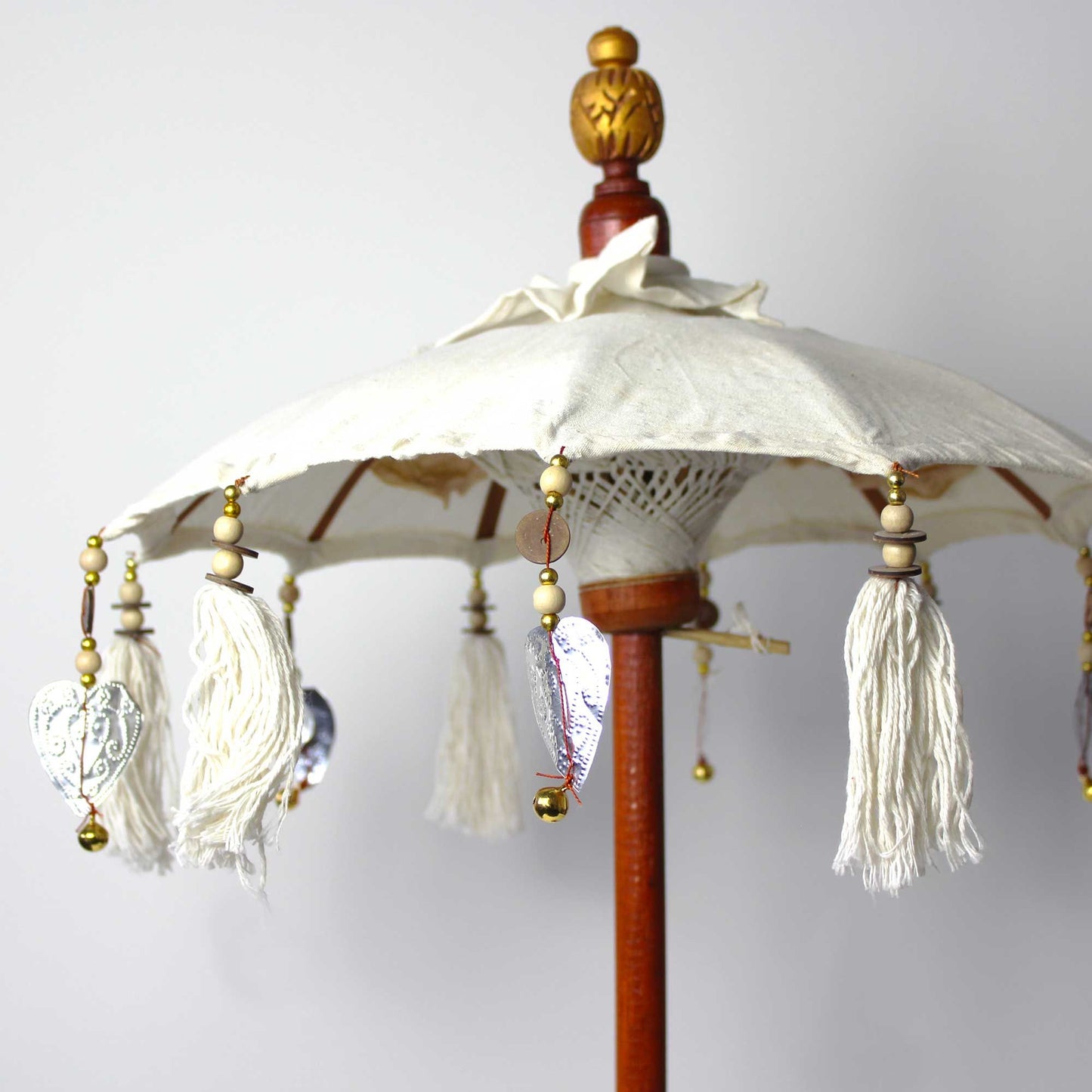 Bali Wohnkultur Sonnenschirm - Leinwand - Natur - 40cm