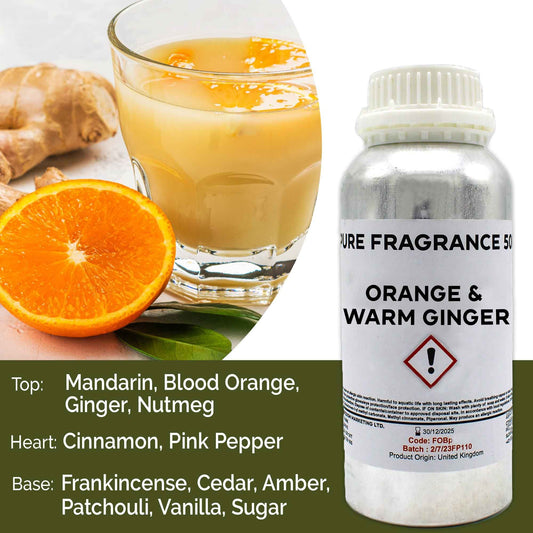 Orange Und Warmer Ingwer Reine Duftöl - 500ml