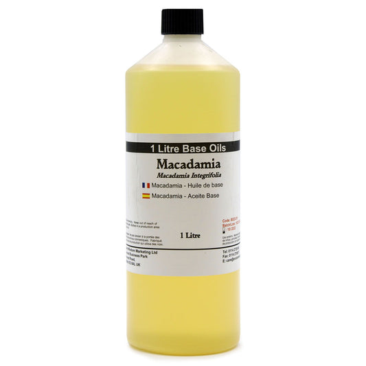 Macadamia Öl 1 Liter 100 Prozent Naturrein