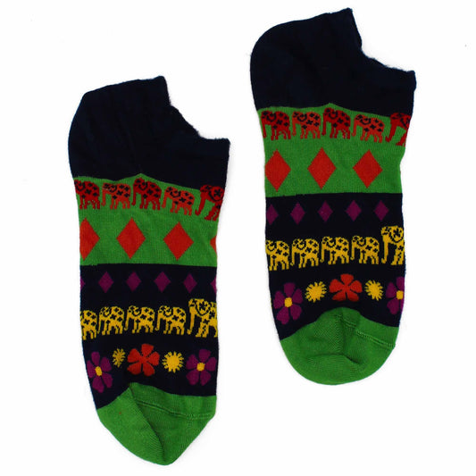 SM Hop Hare Bambus Socken Niedrig 36-40 Glücklicher Elefant
