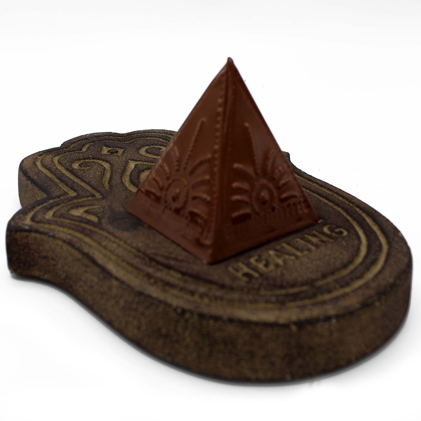 Heilende Räuchergefäß - Schwarzer Lavastein