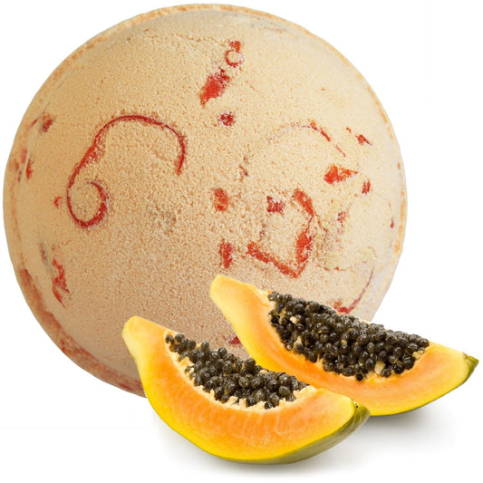 Tropisches Paradies Kokos Badekugeln - Papaya