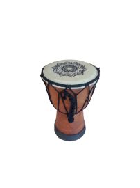 Handgefertigte Djembe Trommel Mit Breitem Kopf 15cm