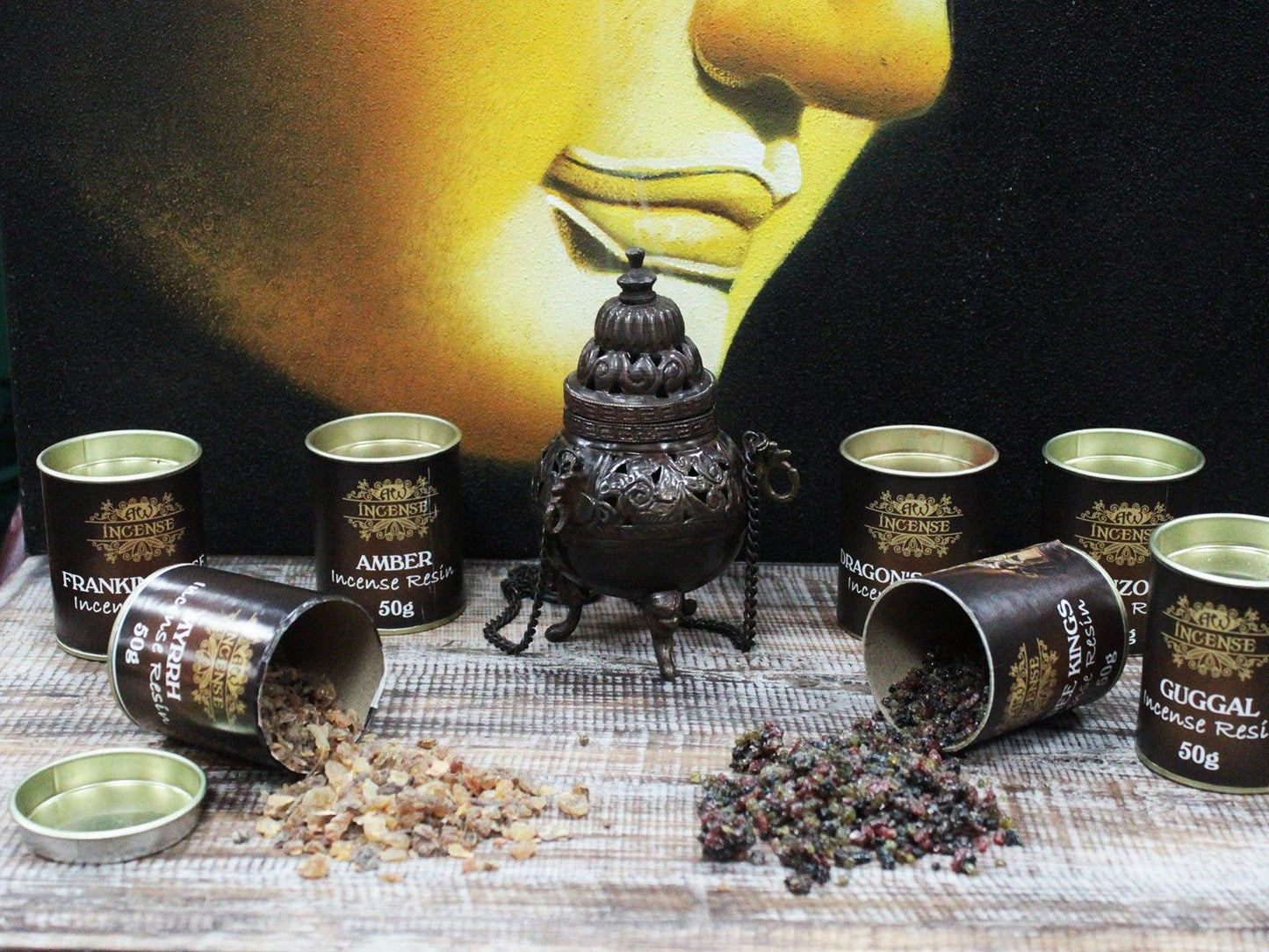 50 Gramm Bernsteinharz Räucherwerk