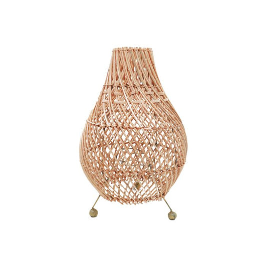 Rattan Tischlampen Natur Boho Stil Moderne Beleuchtung