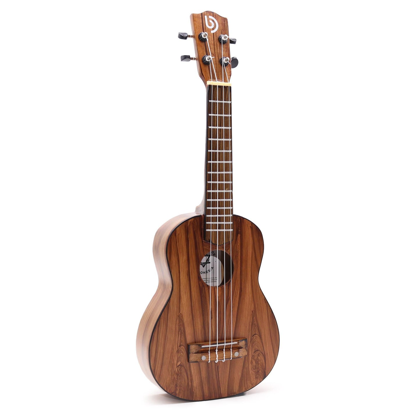Handgefertigte Ukulele - Klassisches Naturfinish mit 4 Saiten