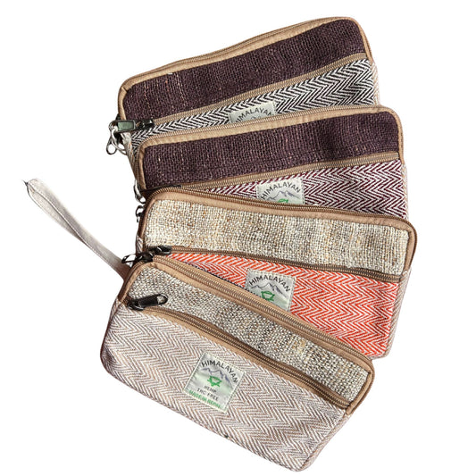 Hanf Handy Tabak Alles Zip Tasche Assortiert