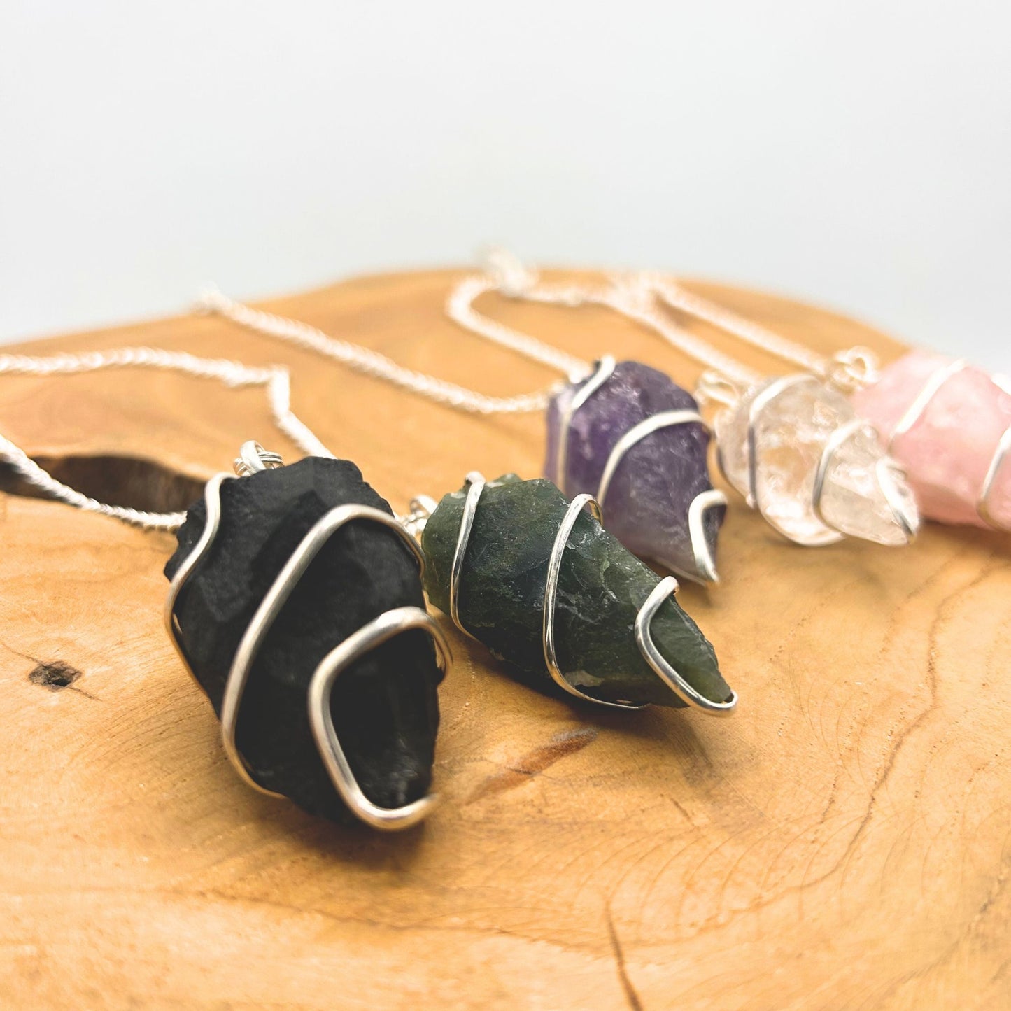 Rohstein Pendel - Bergkristall