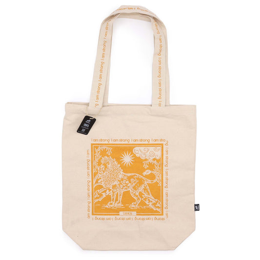 Hop Hare Tragetasche I Am Strong 10oz Baumwollcanvas