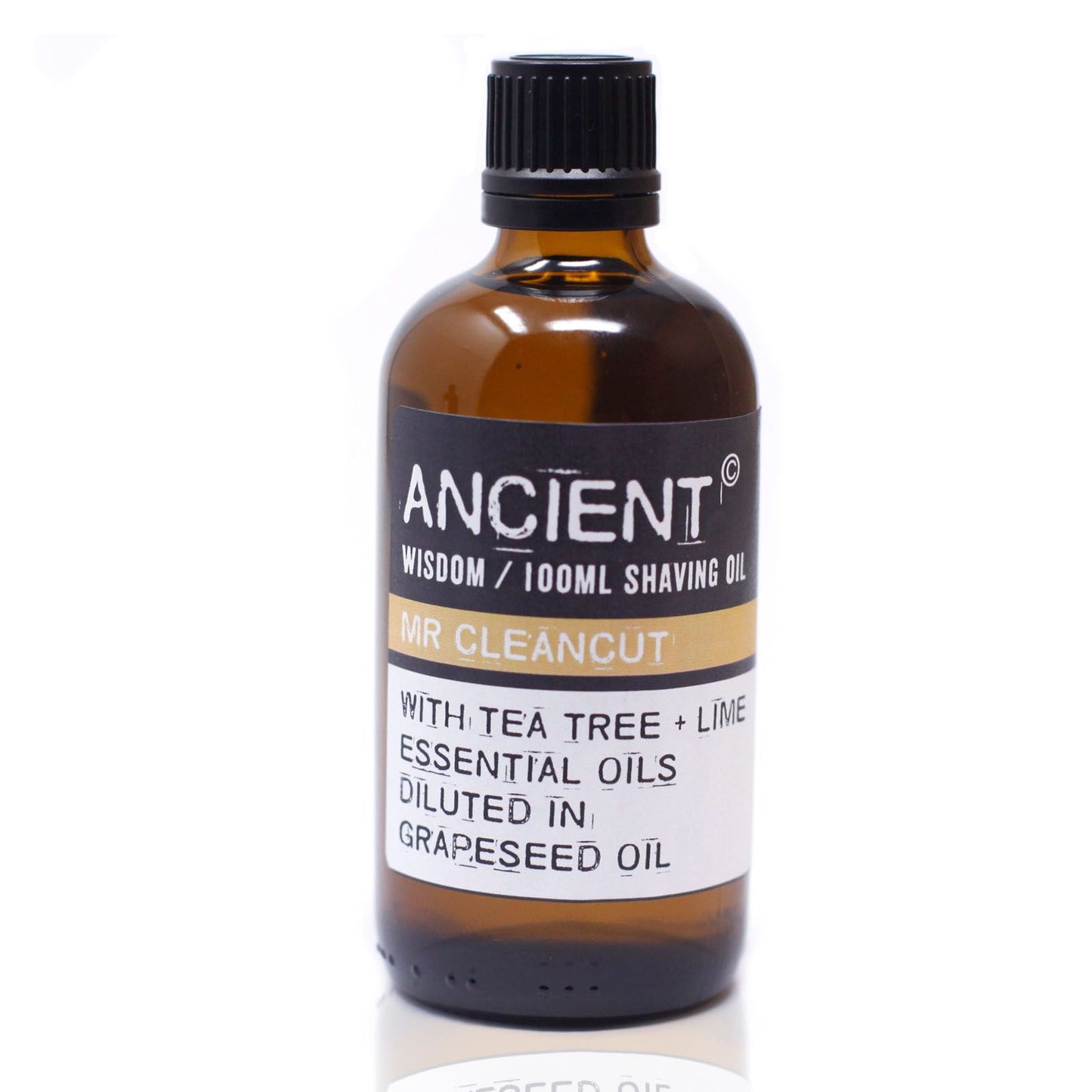 Mr Cleancut Rasieröl 100ml Mit Teebaum Limette Und Pfefferminze