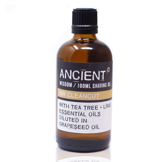 Mr Cleancut Rasieröl 100ml Mit Teebaum Limette Und Pfefferminze