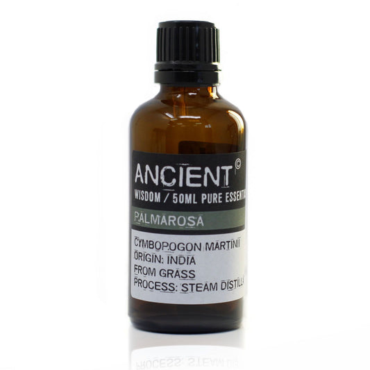 Palmarosa 50ml Ätherisches Öl Cymbopogon Martini Hautpflege Aromatherapie