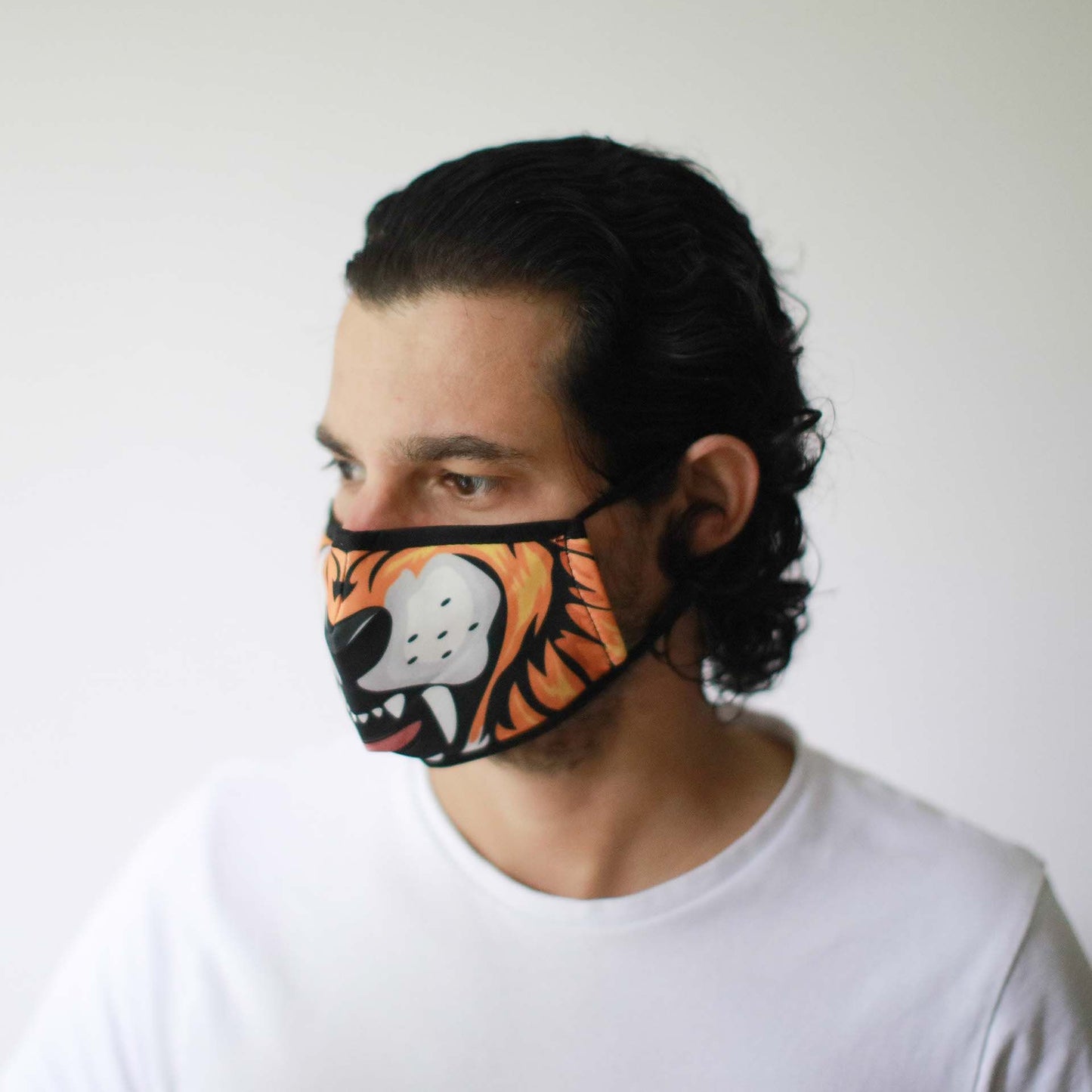 Wiederverwendbare Mode-Gesichtsmaske Tiger Für Kinder
