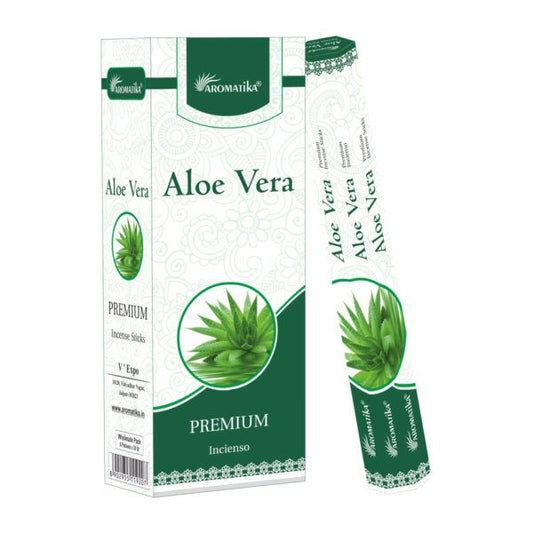 Aromatika Premium Räucherstäbchen Aloe Vera