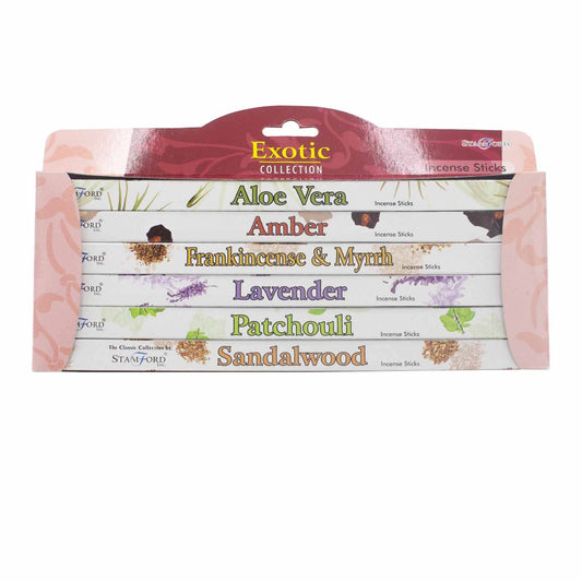Stamford Räucherstäbchen Geschenkset Exotisch 6er Set