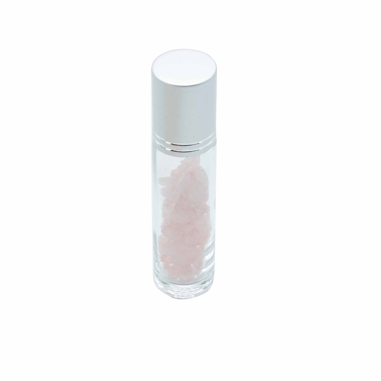Edelstein Ätherisches Öl Rollerflasche Rose Quartzit Silberkappe Mit Edelstein Roller Spitze Für 5ml Flasche Rose Quartzit