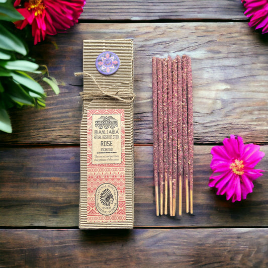 Ritualharz Auf Stick - Rose