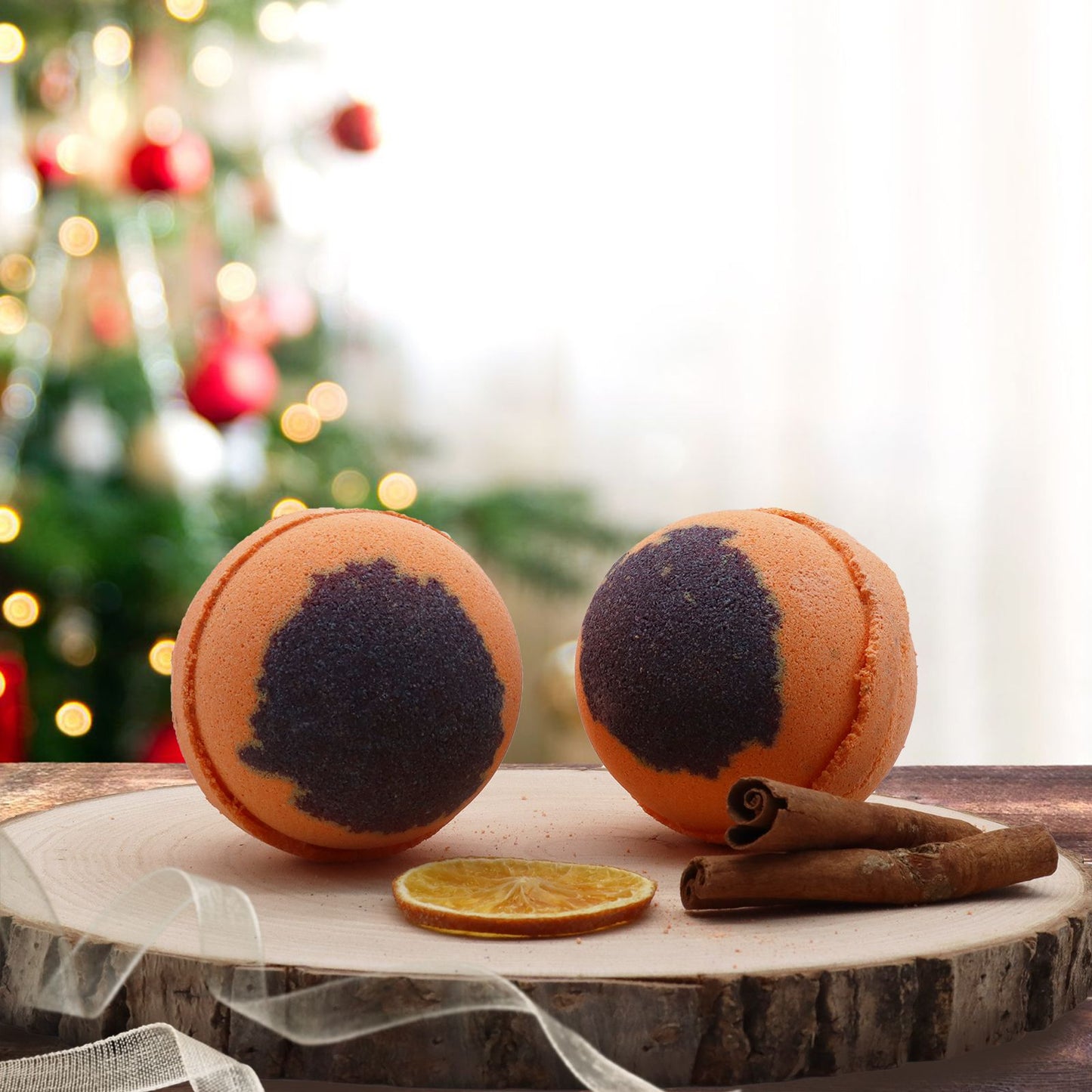 Zimt Und Orange Badebomben Mit Sheabutter 180 Gramm