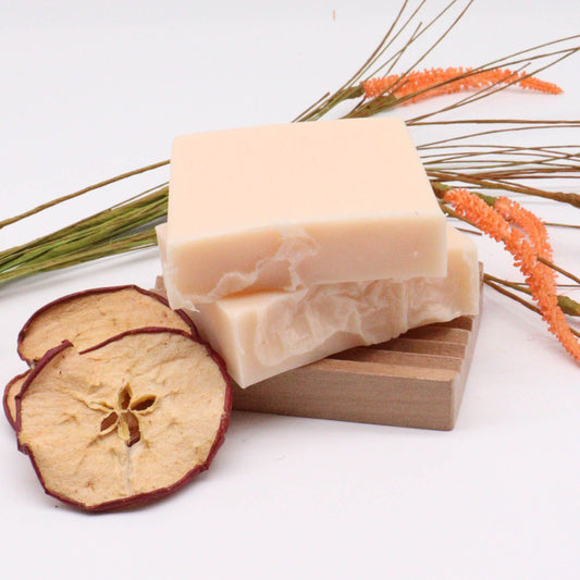 Pfirsich Orchideen Seifenstück 100g