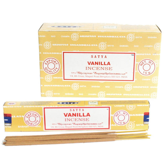 Satya Räucherstäbchen 15g Vanille
