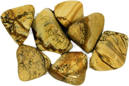 Packung Mit 24 L Tumble Steinen - Kalahari Wüstenstein