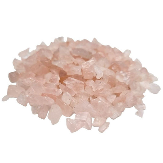 Rosenquarz Edelstein Chips Großpackung 1KG
