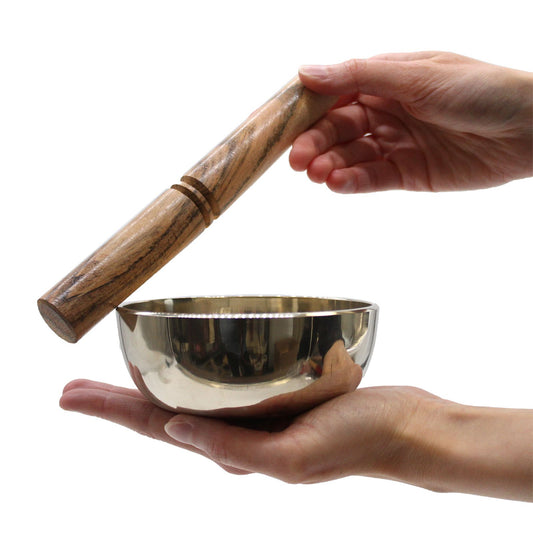 Holz Kleine Stick Einfach Poliert für Klangschalen
