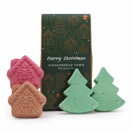 Lebkuchenstadt Weihnachtsbadekugel Geschenkset
