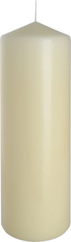 Säulenk Candle 80x250mm - Elfenbein