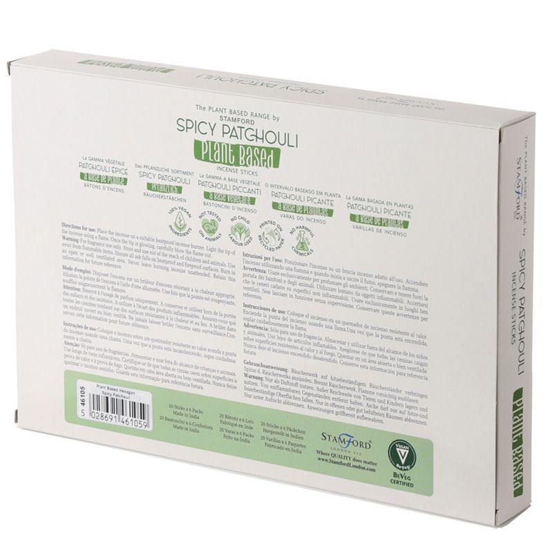 Pflanzenbasierte Räucherstäbchen - Würziger Patchouli