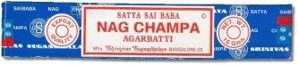 Nag Champa Räucherstäbchen 15g Original Blau Packung