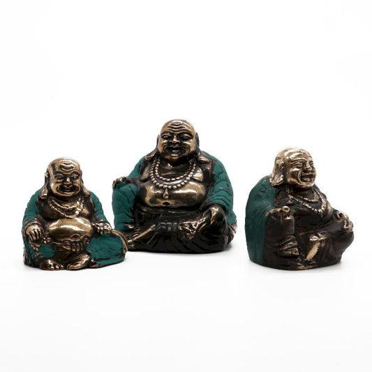 Set Von 3 - Glücklicher Buddha In Verschiedenen Größen