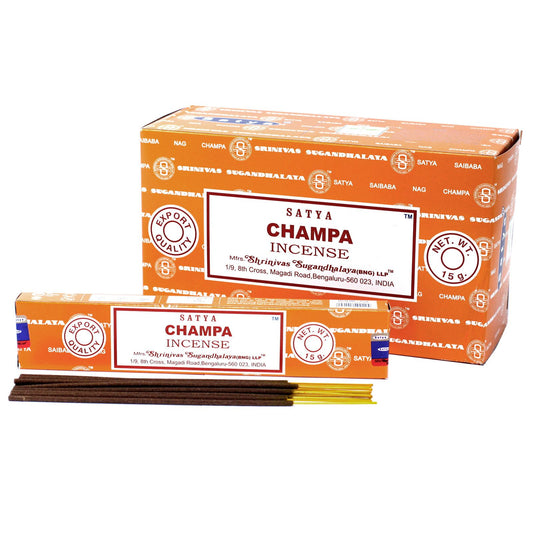 Satya Räucherstäbchen 15g - Champa