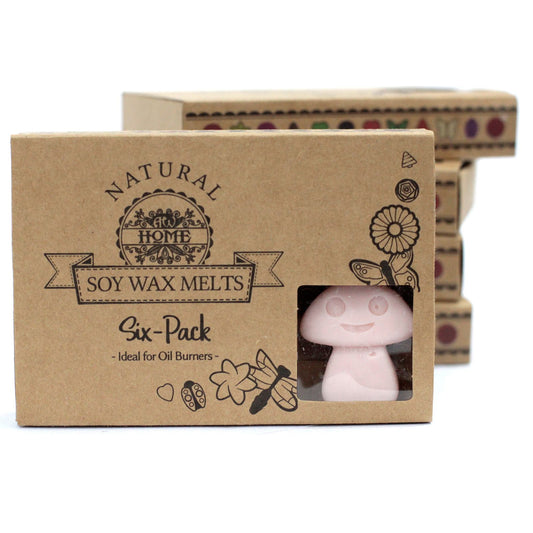 Geschenkset Mit 6 Wachsmelts - Dunkel Sandelholz